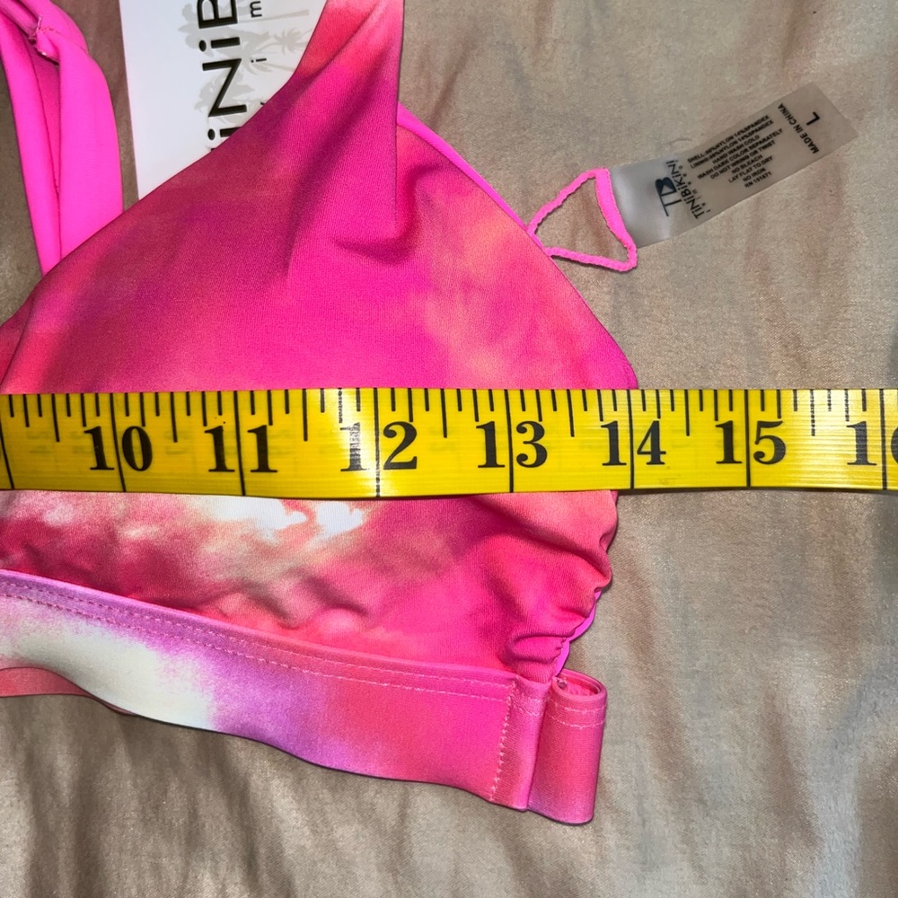 TiniBikini pink tie dye bikini - Picture 9 of 12